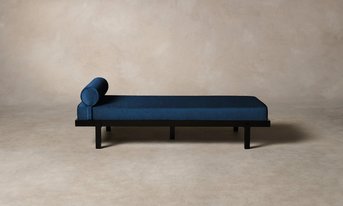 The Bruna Daybed - Performance Velvet Sapphire