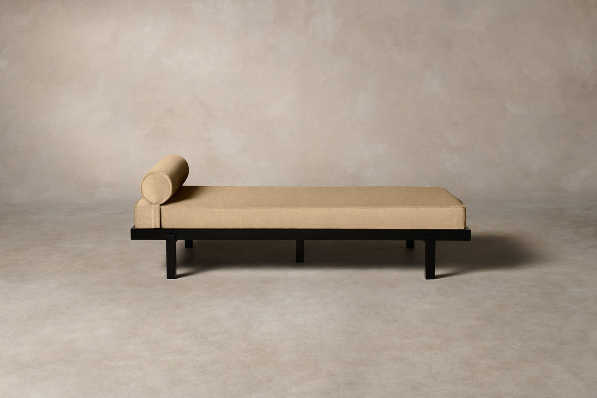 The Bruna Daybed - Performance Velvet Taupe