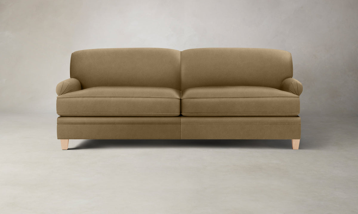 The Carmine Sofa - Costa Leather Portobello