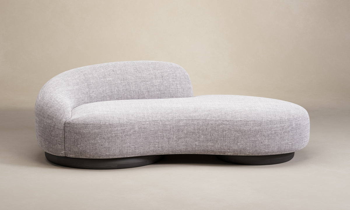 The Celine Sofa - Heritage Belgian Linen Agate