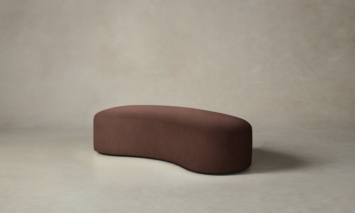 The Chelsea Daybed - Marled Alpaca Velvet Molasses