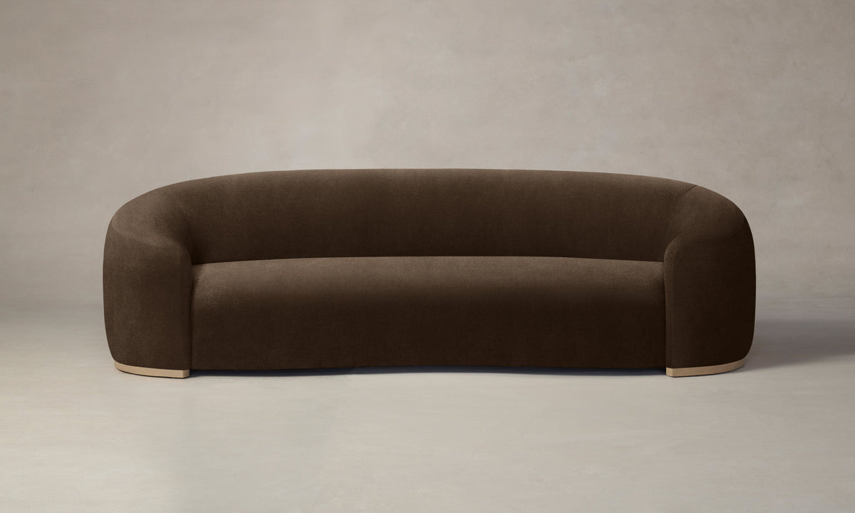 The Chelsea Sofa - Performance Velvet Bark