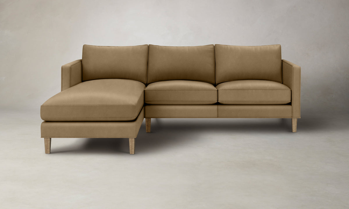 The Crosby Sectional - Costa Leather Portobello