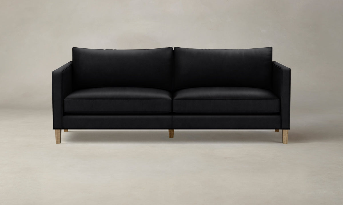 The Crosby Sofa - Costa Leather Jet