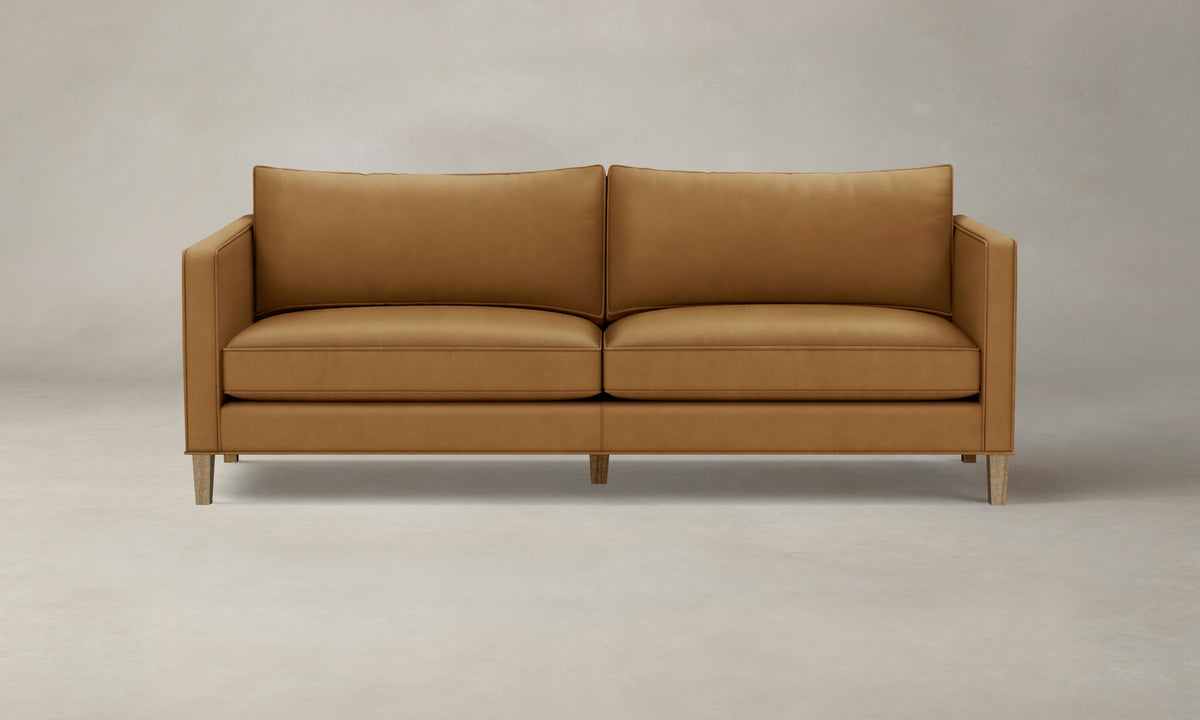 The Crosby Sofa - Costa Leather Nutmeg