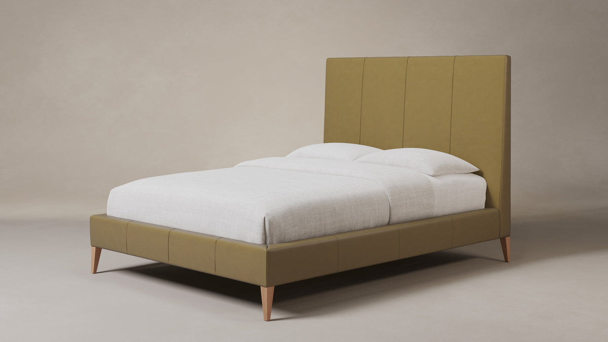 The Essex Bed - Costa Leather Portobello