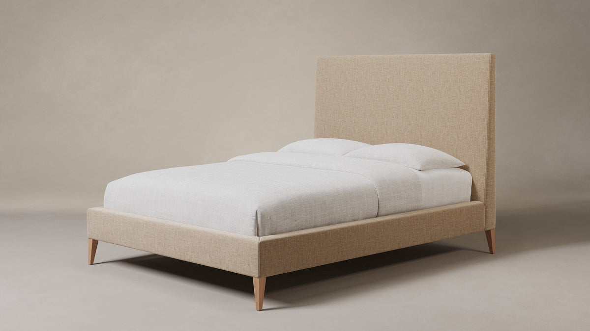 The Essex Bed - Heritage Belgian Linen Chai