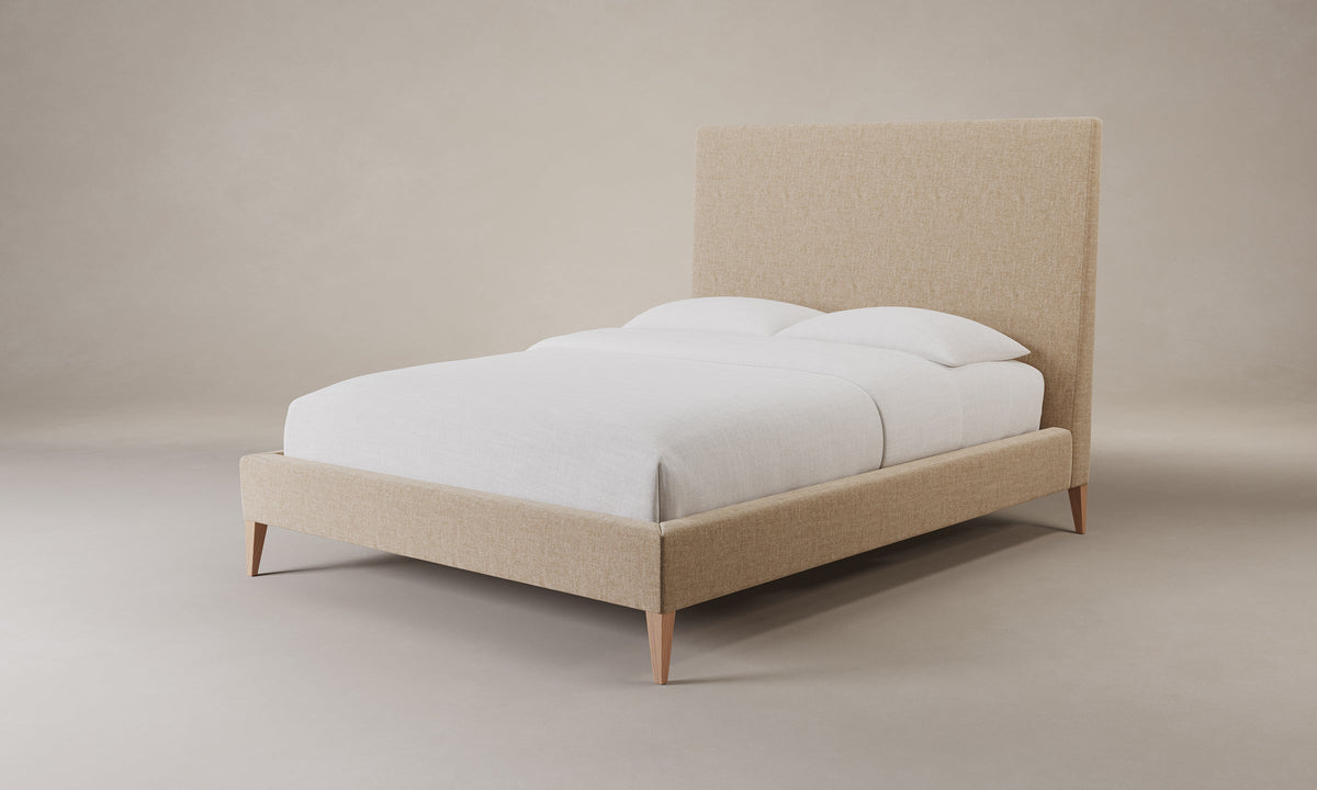 The Essex Bed - Heritage Belgian Linen Chai