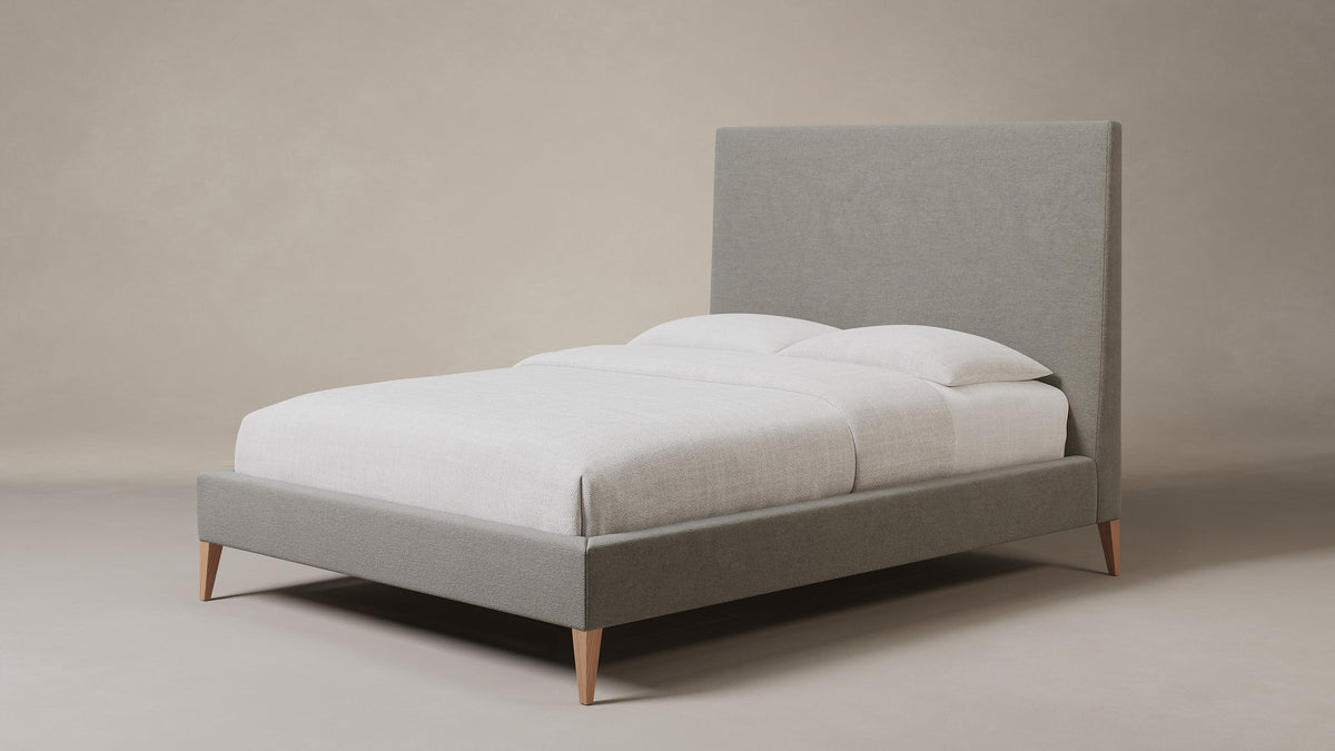 The Essex Bed - Mohair Fog
