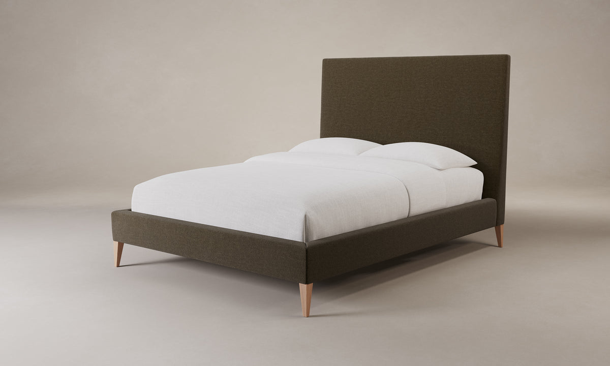 The Essex Bed - Mohair Mink