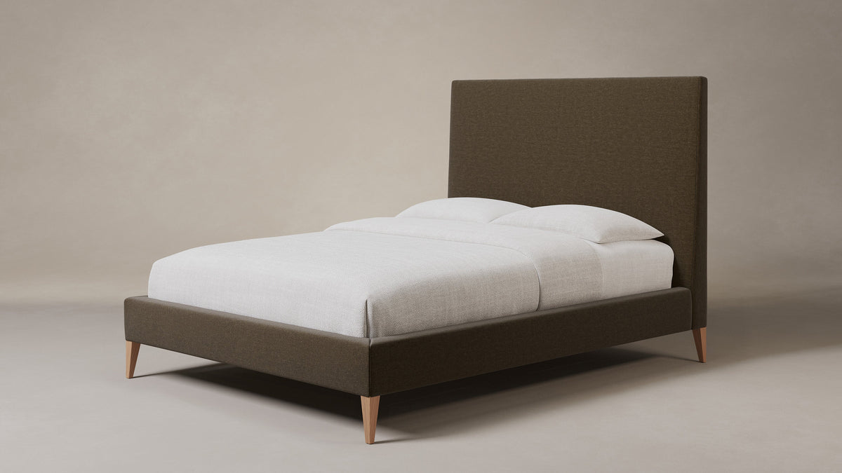 The Essex Bed - Mohair Mink