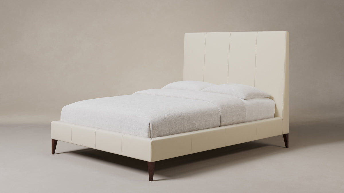 The Essex Bed - Nubuck Leather Sail