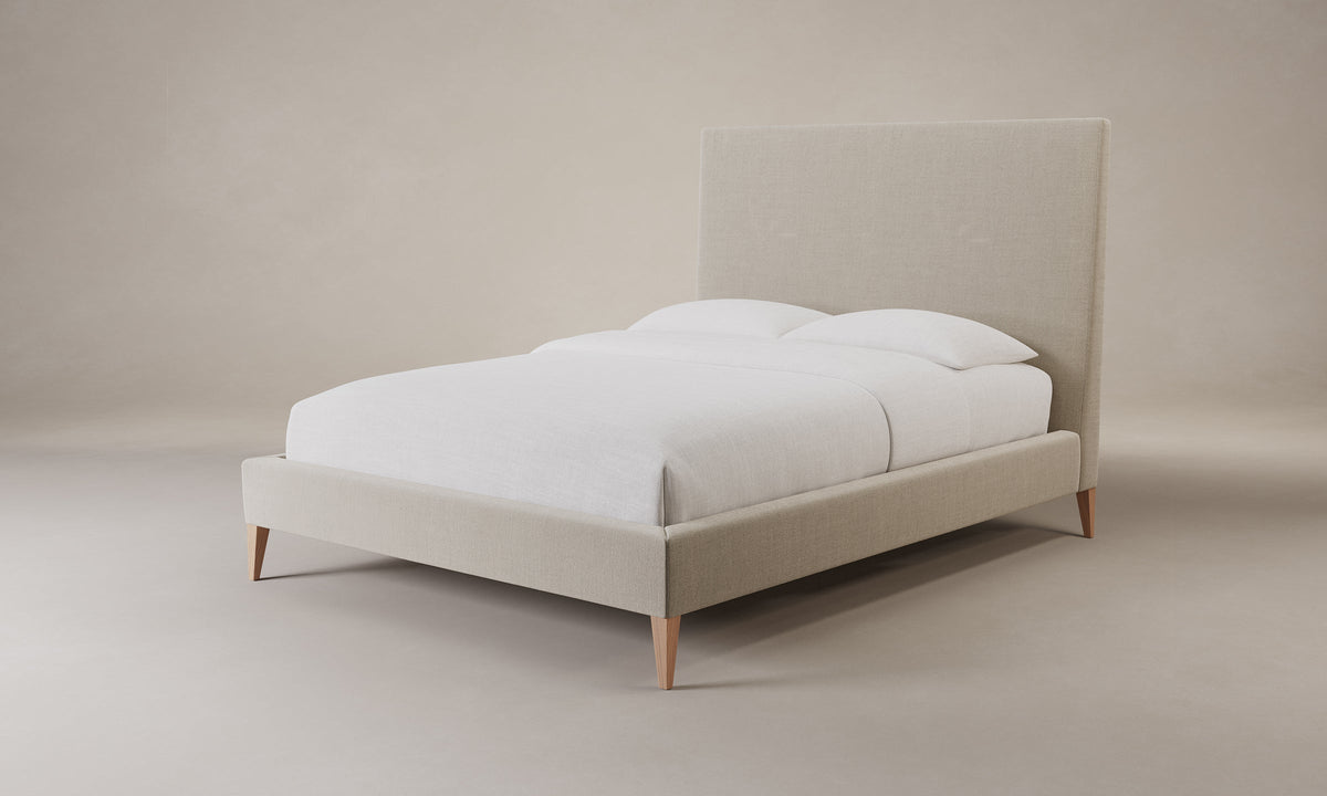 The Essex Bed - Performance Textural Weave Earthen
