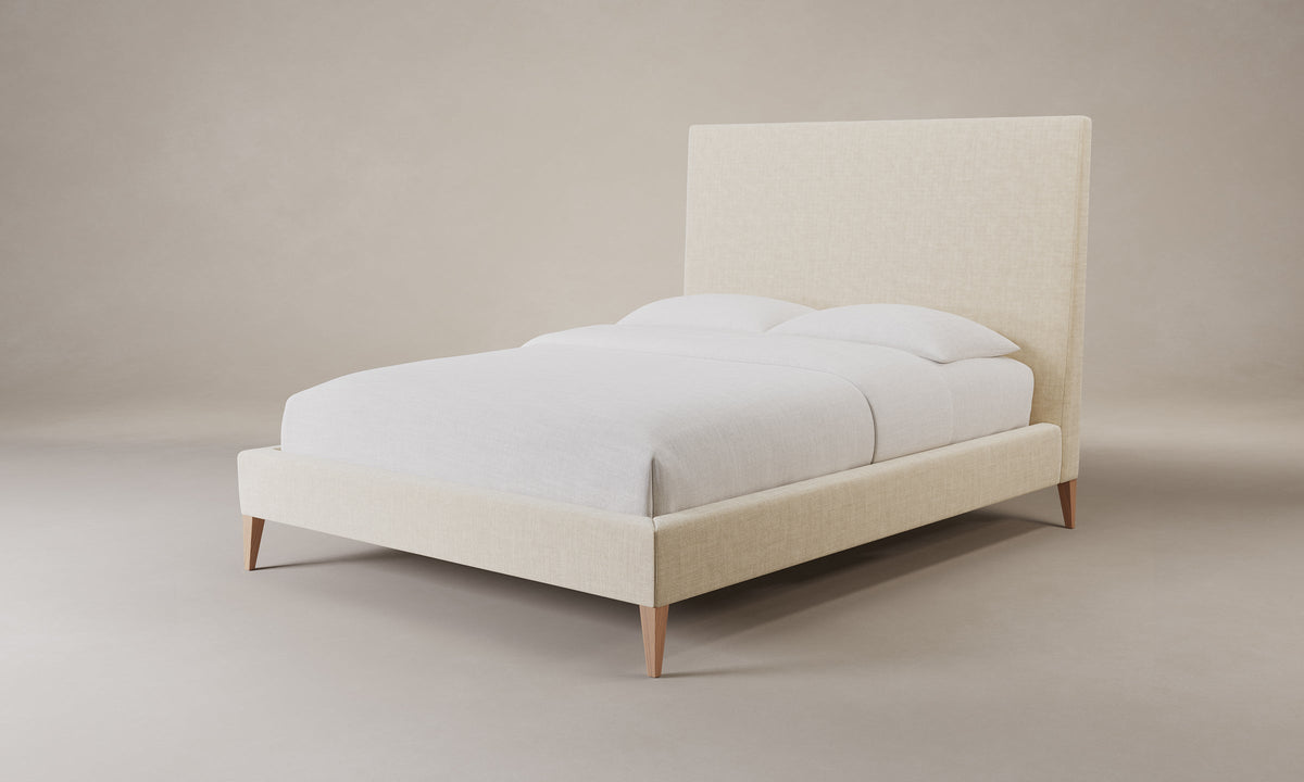 The Essex Bed - Performance Textural Weave Savanna