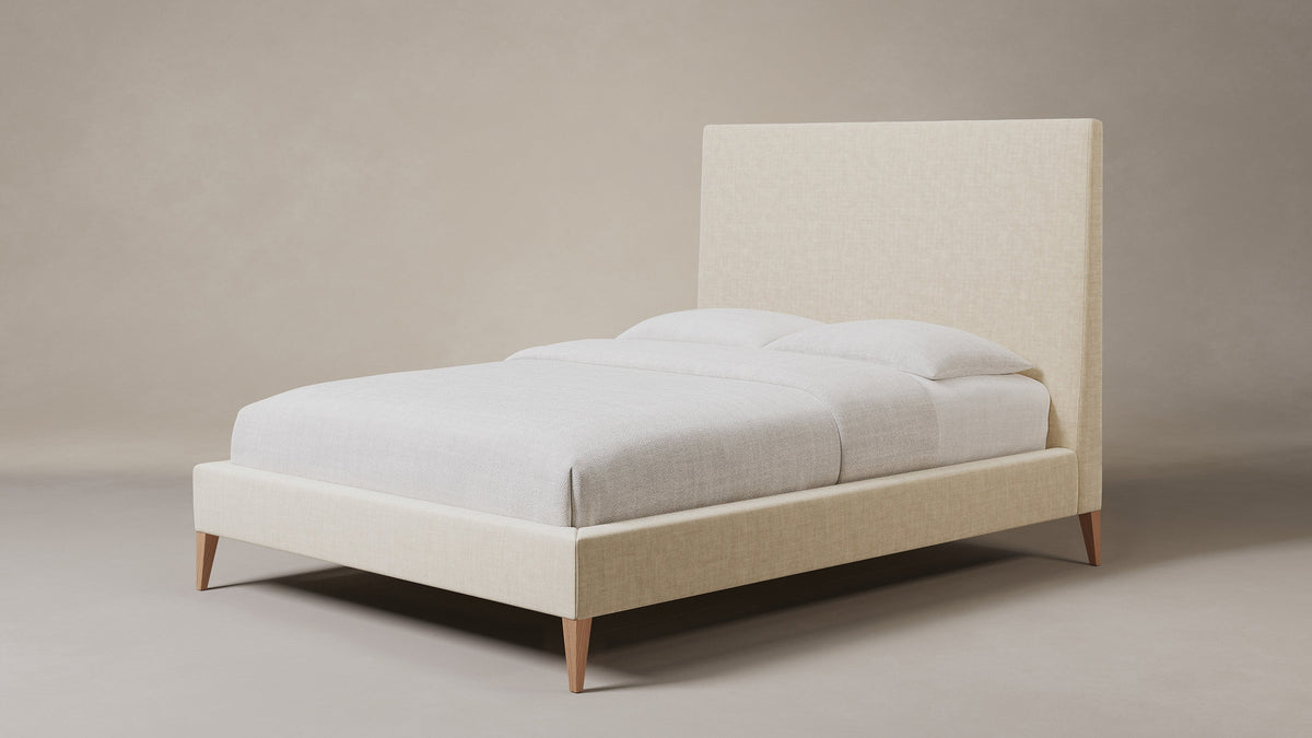 The Essex Bed - Performance Textural Weave Savanna