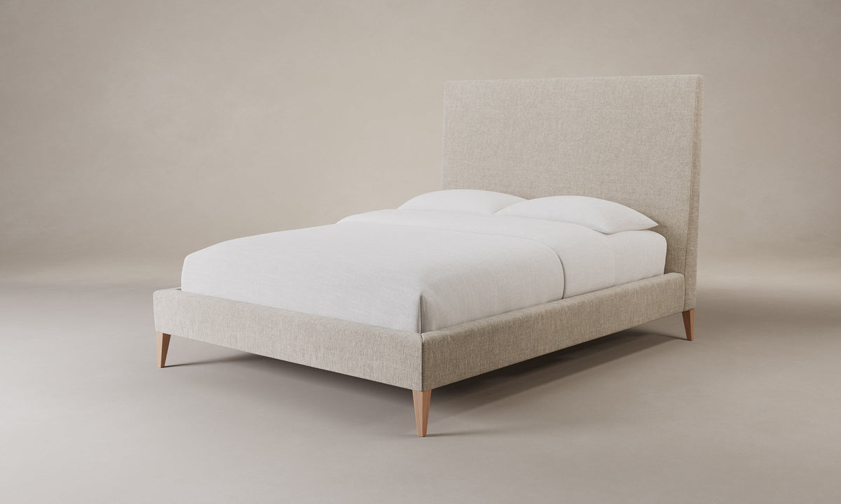 The Essex Bed - Performance Tweed Oatmeal