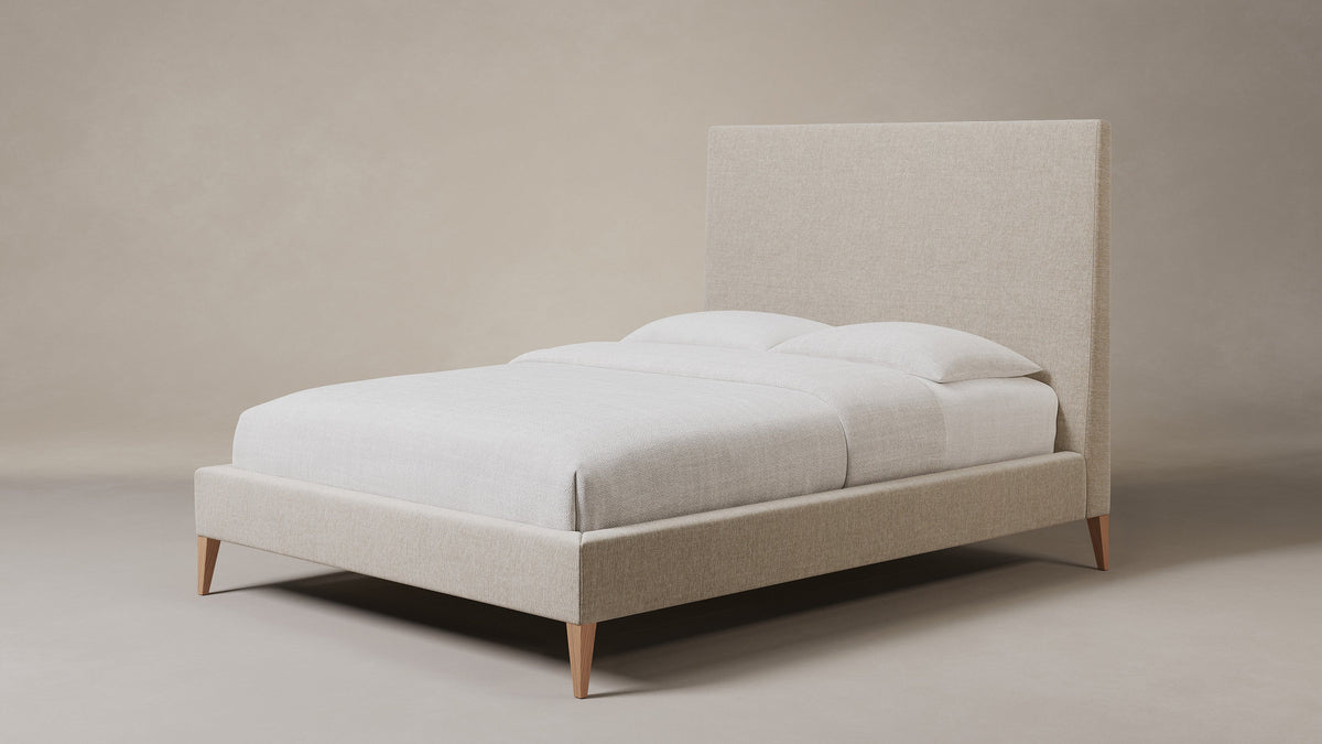 The Essex Bed - Performance Tweed Oatmeal