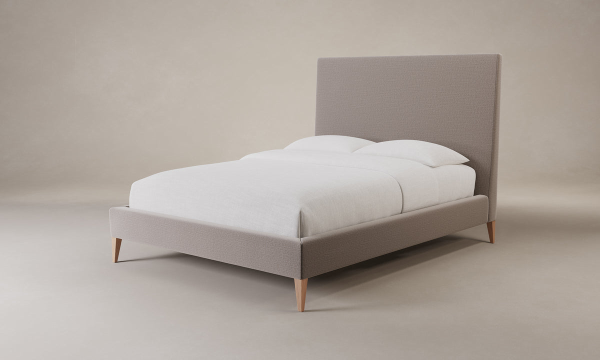 The Essex Bed - Performance Woven Chenille Steel