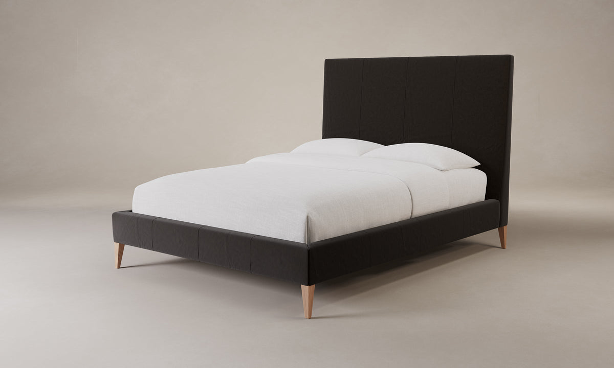 The Essex Bed - Tuscan Leather Seal