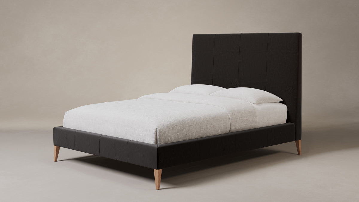 The Essex Bed - Tuscan Leather Seal