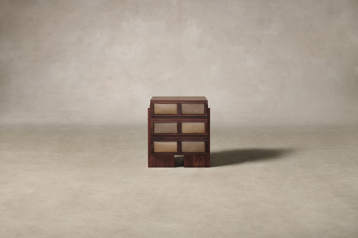 The Eva 3-Drawer Nightstand