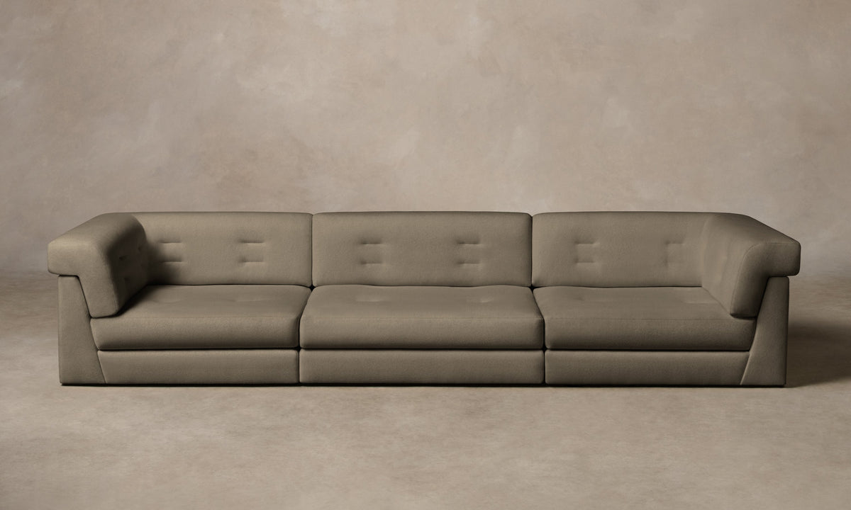 The Forma Modular Sofa - Mohair Fog