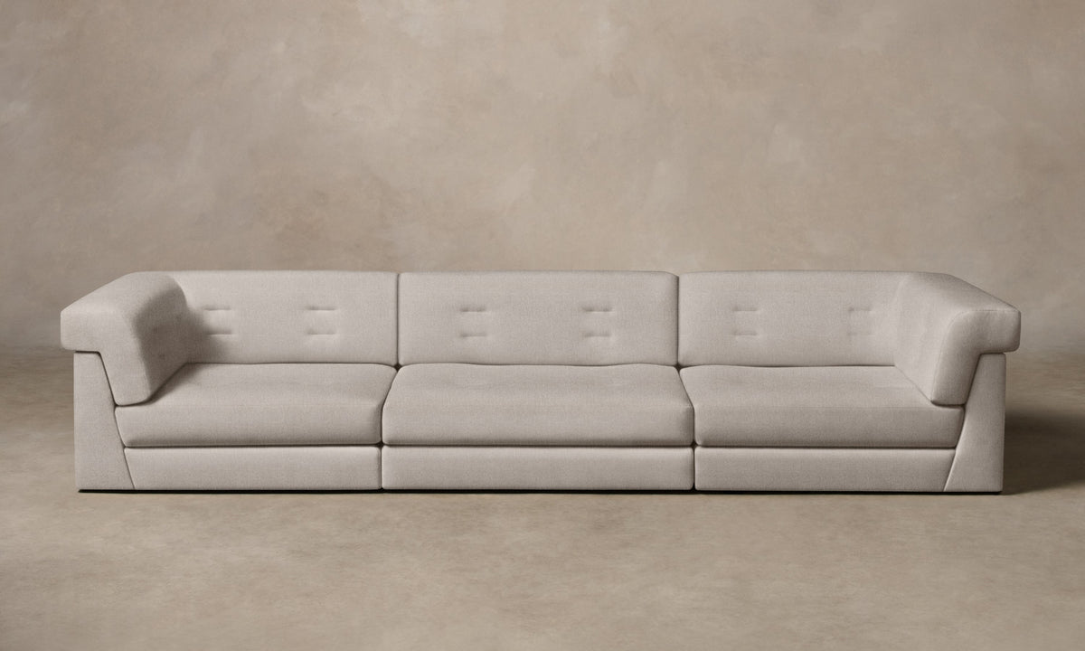 The Forma Modular Sofa - Performance Linen Weave Cloud
