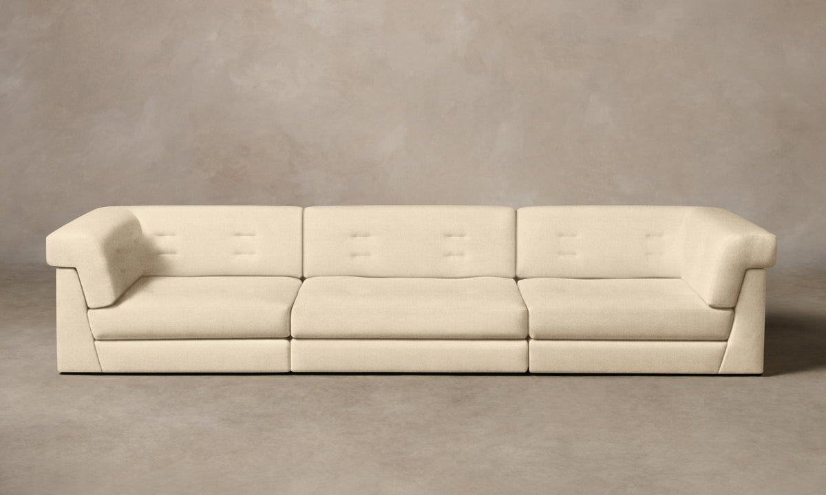 The Forma Modular Sofa - Performance Linen Weave Flour