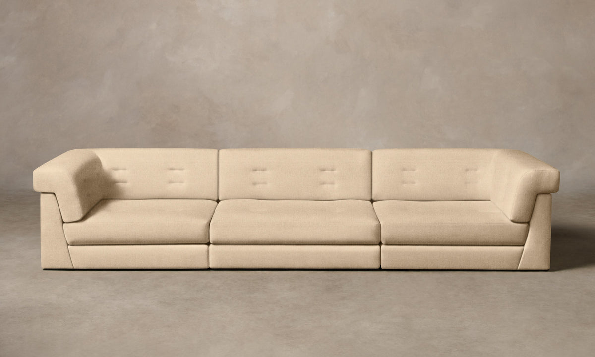 The Forma Modular Sofa - Performance Linen Weave Prairie