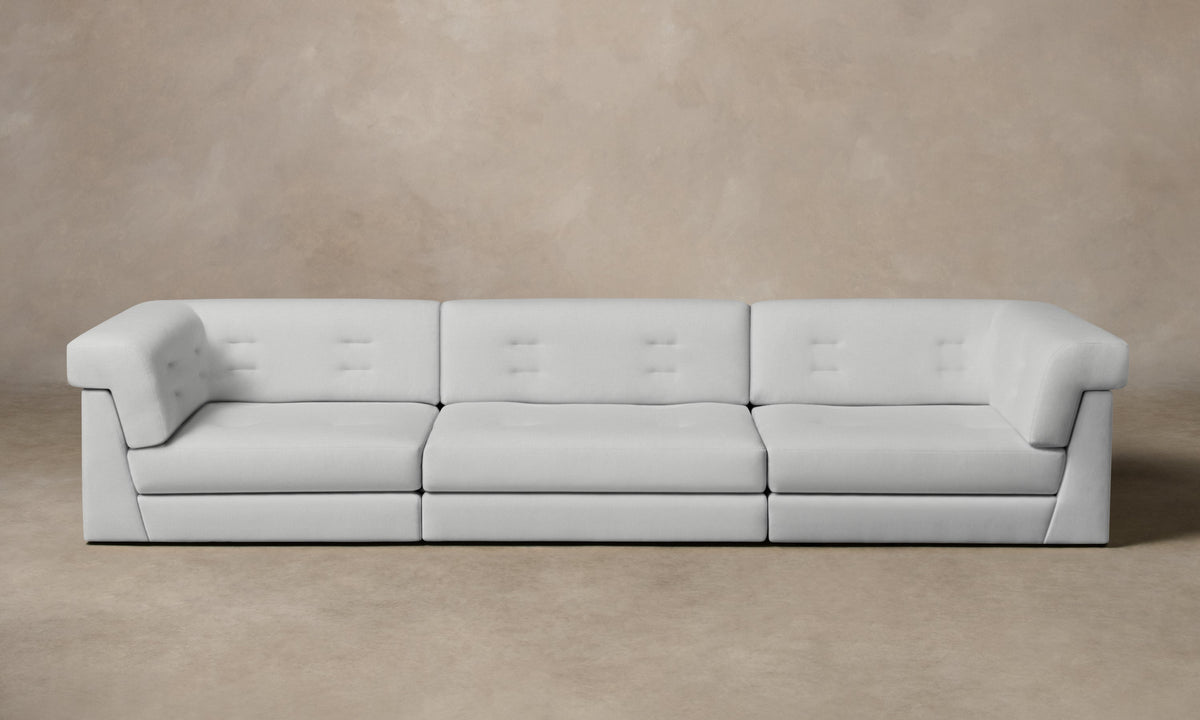 The Forma Modular Sofa - Performance Woven Chenille Rain