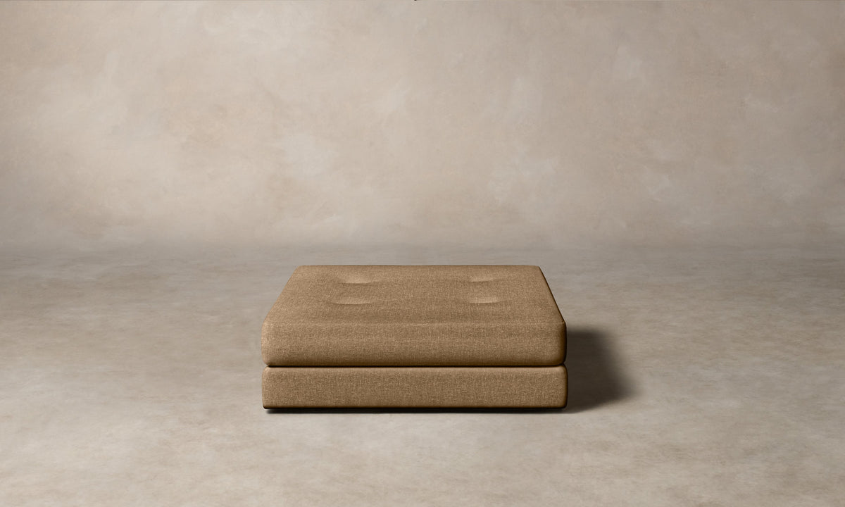 The Forma Ottoman - Heritage Belgian Linen Chai