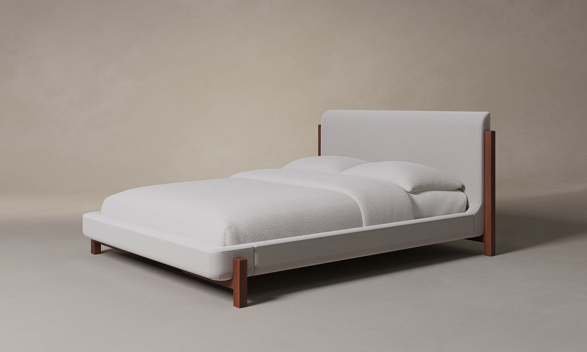 The Irene Bed - Performance Woven Chenille Steel