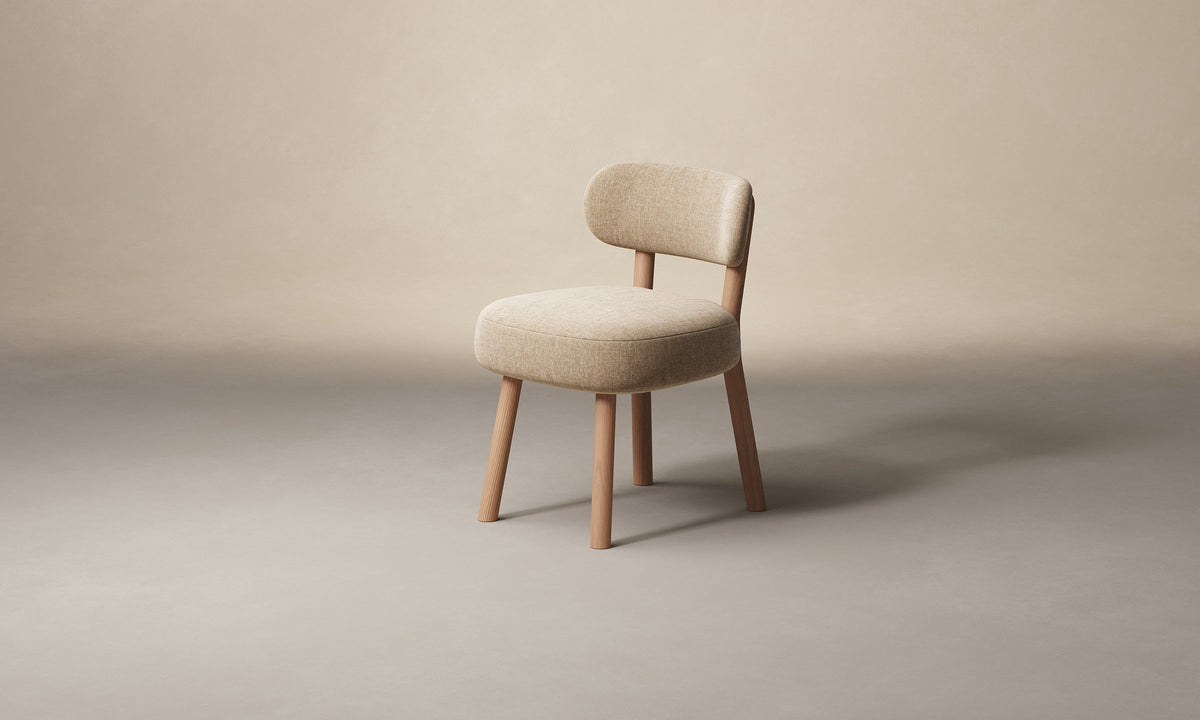 The Jane Dining Chair - Heritage Belgian Linen Chai