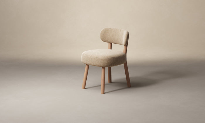 The Jane Dining Chair - Heritage Belgian Linen Chai