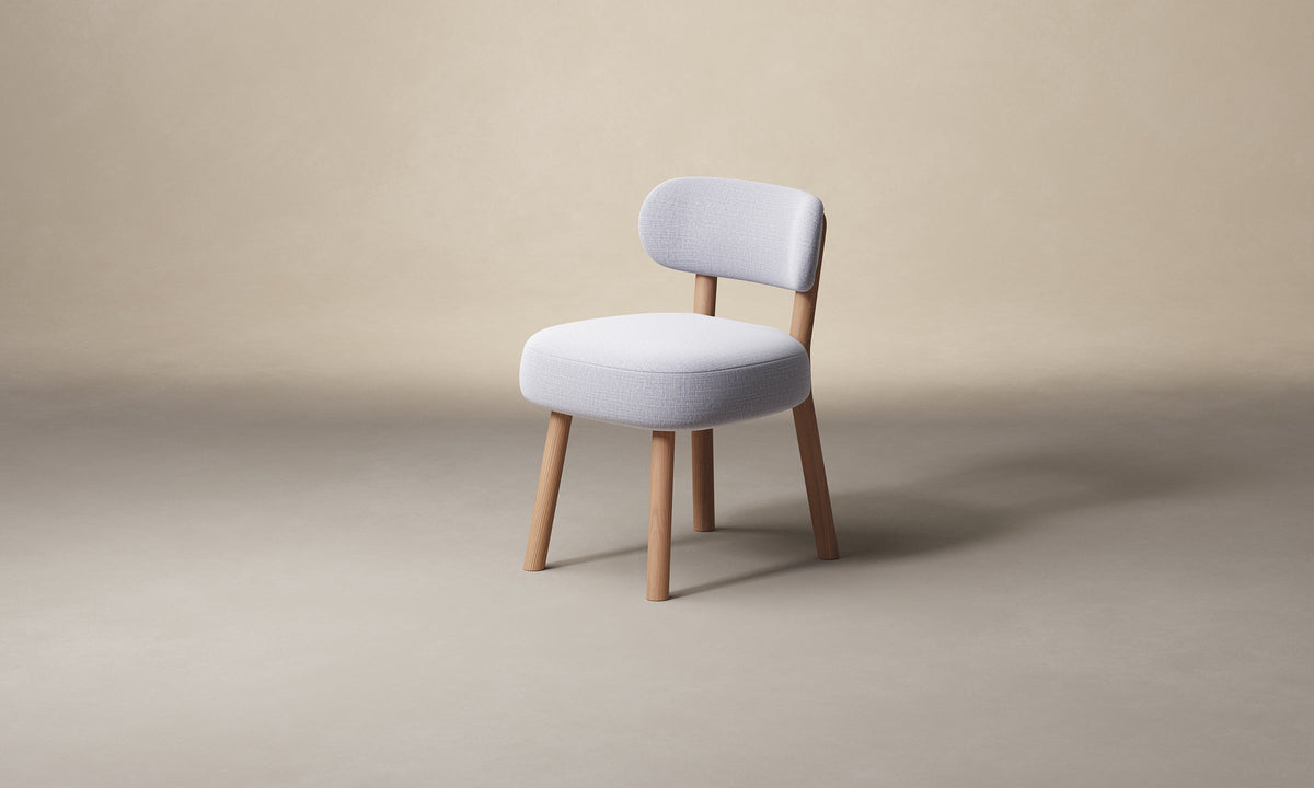 The Jane Dining Chair - Performance Woven Chenille Rain