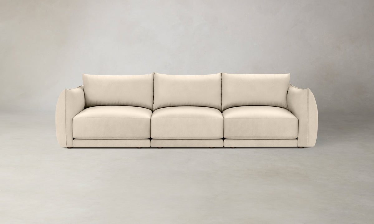 The Jones Modular Sofa - Costa Leather Sesame