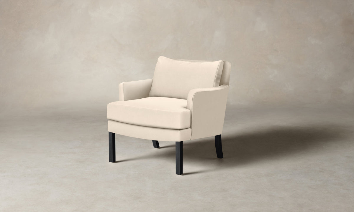 The Kaye Chair - Costa Leather Sesame