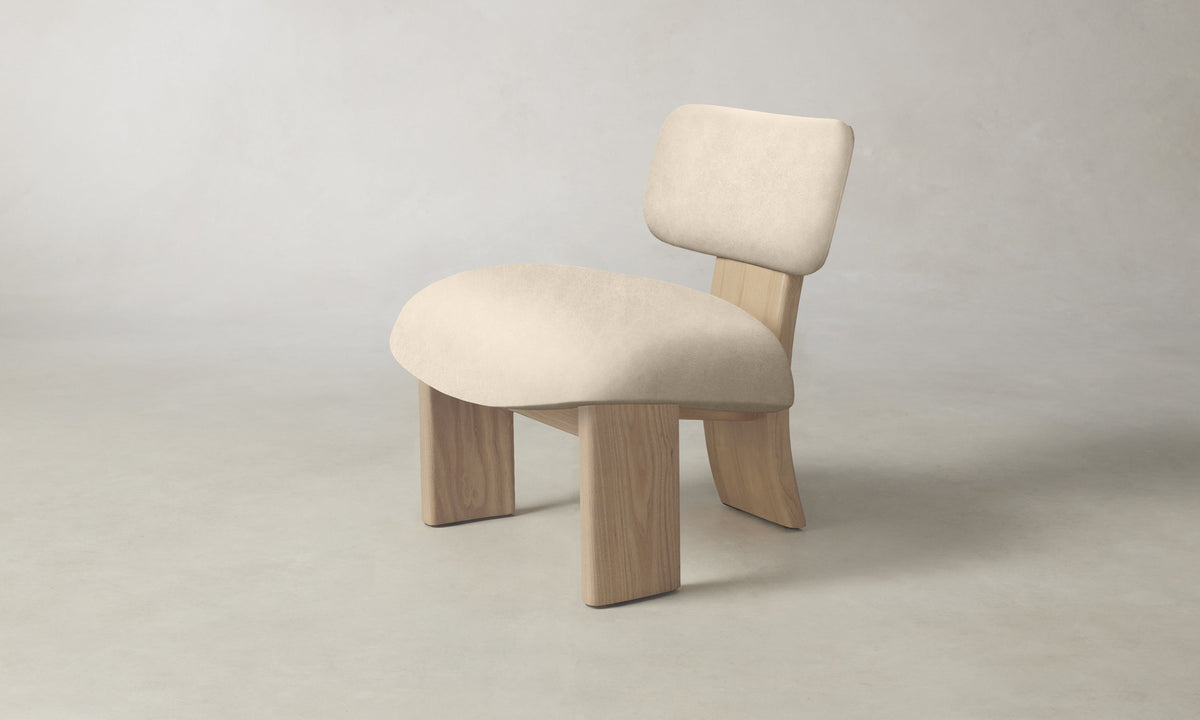 The Kenmare Chair - Costa Leather Sesame