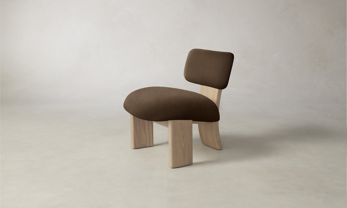 The Kenmare Chair - Performance Velvet Bark