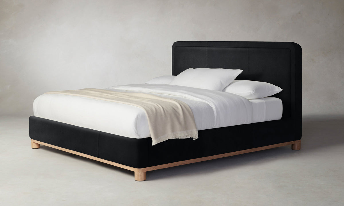 The Kent Bed - Costa Leather Jet