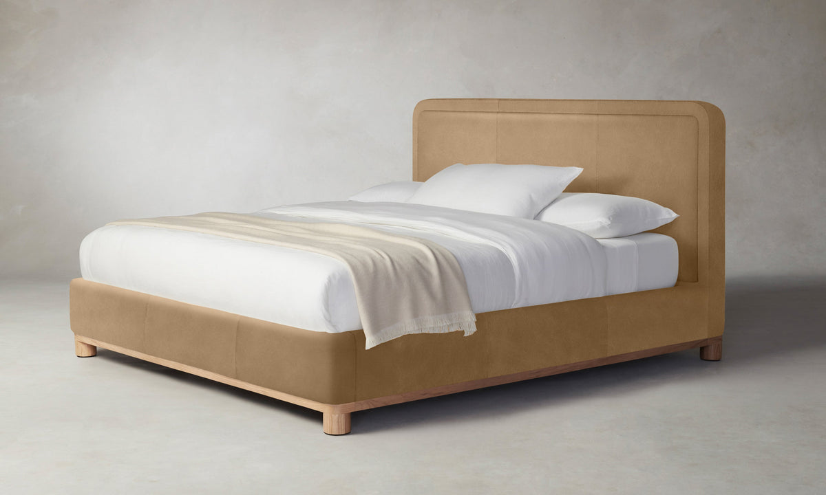 The Kent Bed - Costa Leather Ridge