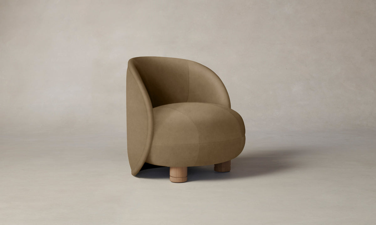The Laight Chair - Costa Leather Portobello