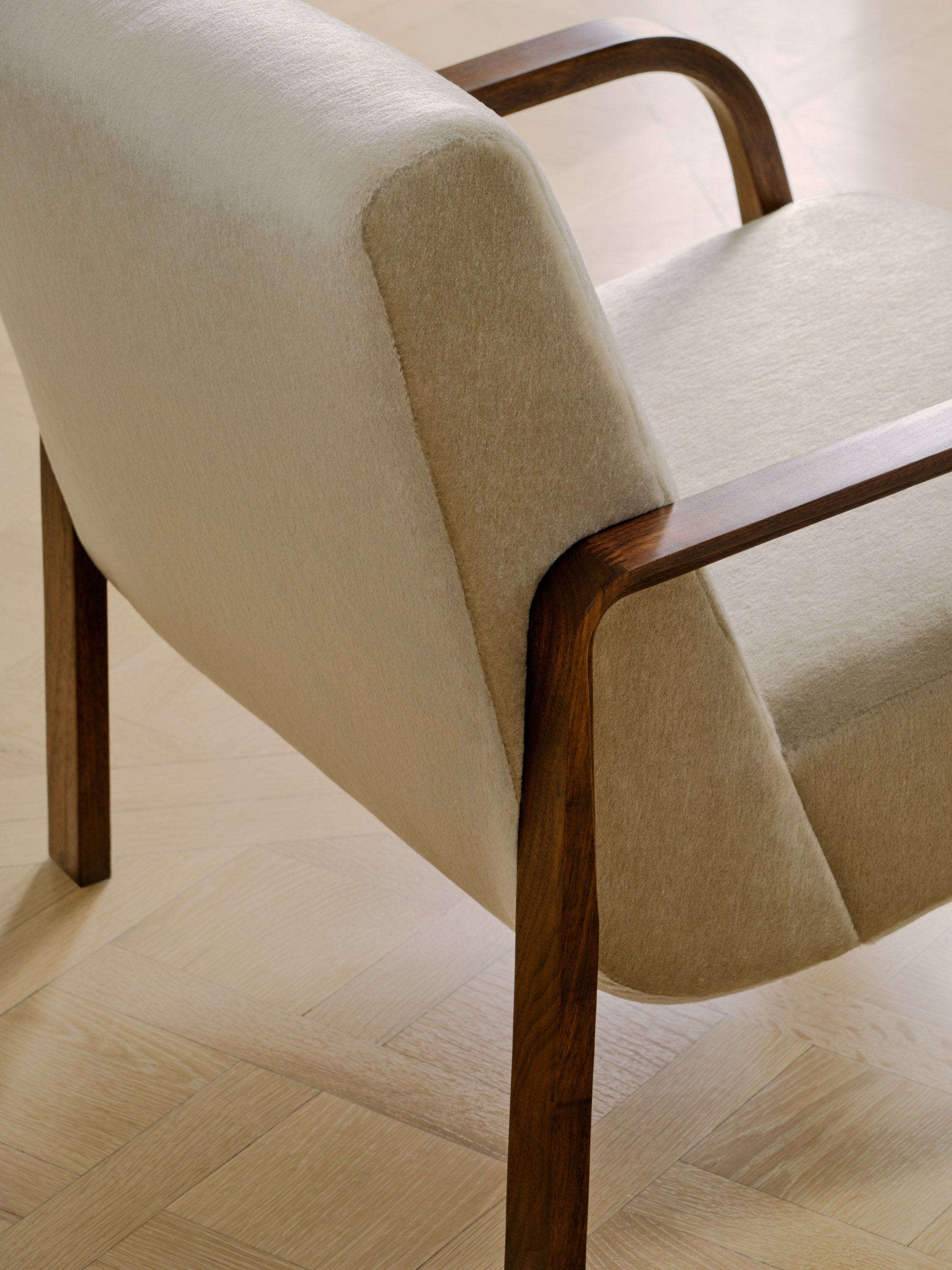 The Felix Chair - Pebbled Leather Ash – Maiden Home