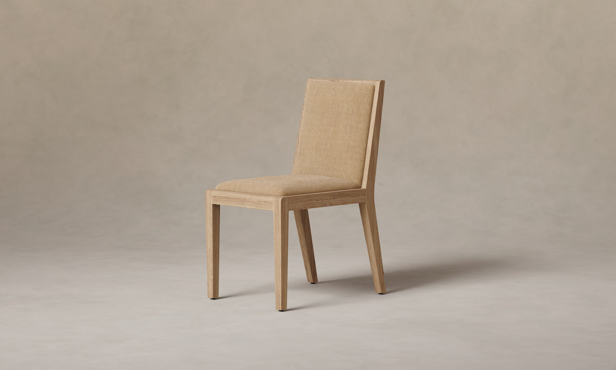 The Madison Dining Chair - Mohair Almond