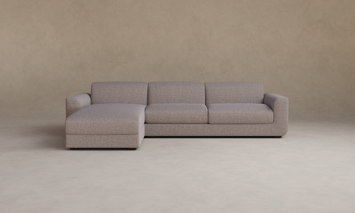The Marcello Sectional - Heritage Belgian Linen Agate