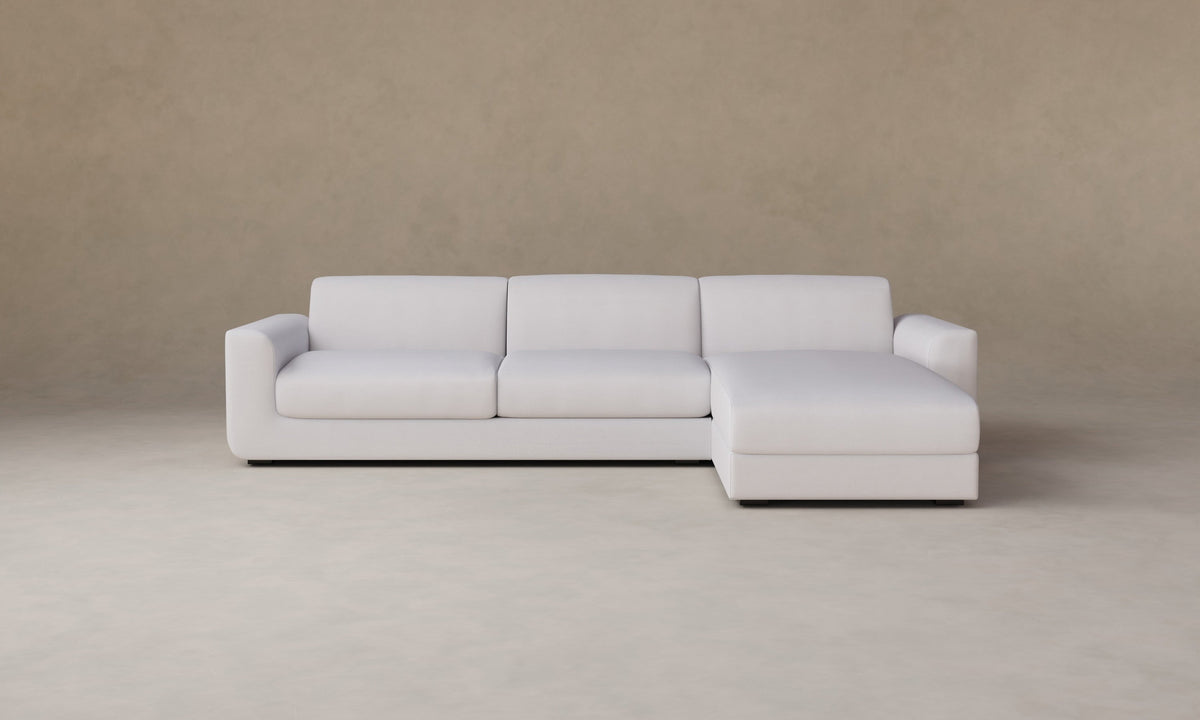 The Marcello Sectional - Performance Woven Chenille Lace