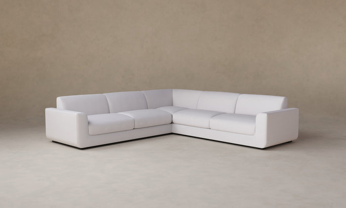 The Marcello Sectional - Performance Woven Chenille Lace