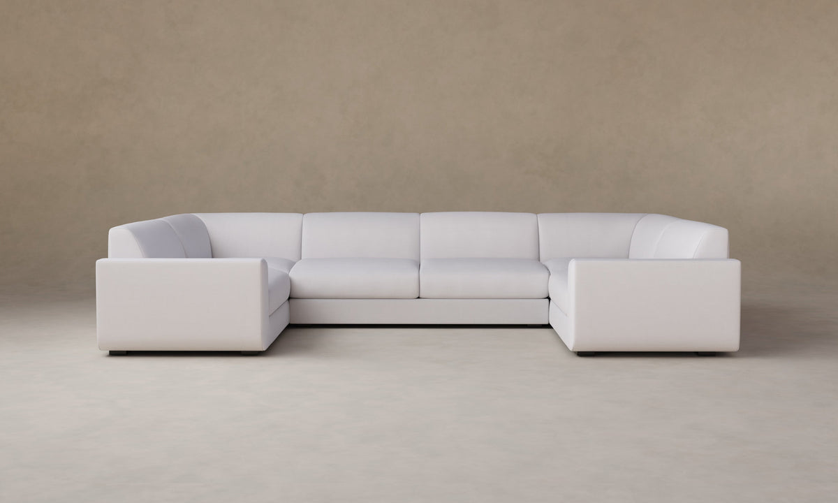 The Marcello Sectional - Performance Woven Chenille Lace
