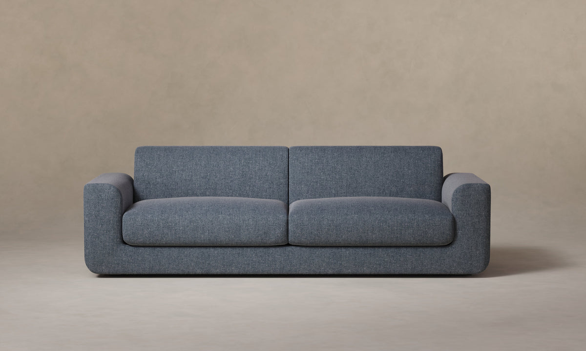 The Marcello Sofa - Heritage Belgian Linen Lake