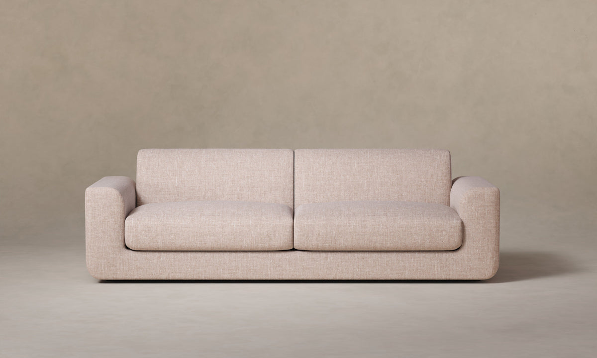 The Marcello Sofa - Heritage Belgian Linen Petal